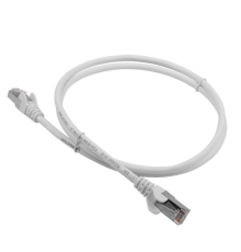 Патч-корд LANMASTER LSZH FTP кат.5e, 10 м, серый (LAN-PC45/S5E-10-GY)