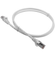 Патч-корд LANMASTER LSZH FTP кат.5e, 10 м, белый (LAN-PC45/S5E-10-WH)