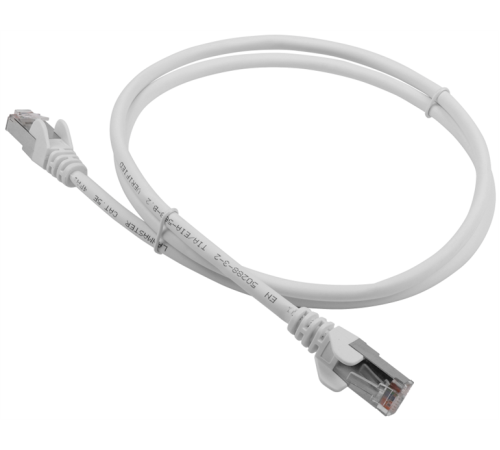 Патч-корд LANMASTER LSZH FTP кат.5e, 10 м, белый (LAN-PC45/S5E-10-WH)