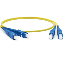 Патч-корд оптический TWT, PVC, дуплексный, SC/UPC-SC/UPC, SM OS2, 3.0 м (TWT-2SC-2SC/SU-3.0)