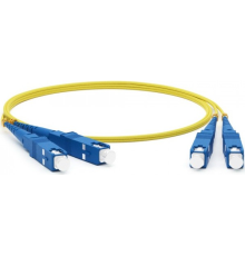 Патч-корд оптический TWT, PVC, дуплексный, SC/UPC-SC/UPC, SM OS2, 3.0 м (TWT-2SC-2SC/SU-3.0)