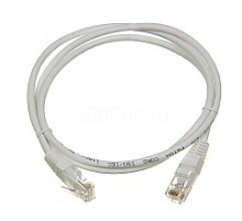 Патч-корд LANMASTER LSZH UTP кат.5e, 15 м, белый (LAN-PC45/U5E-15-WH)