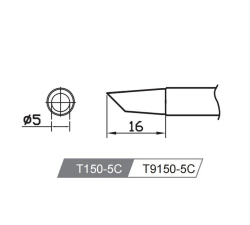 Аксессуары для пайки Atten Жало со встроенным нагревателем , T150-5C