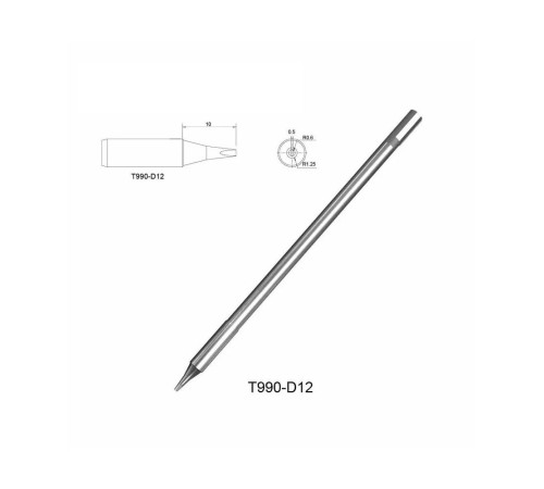 Аксессуары для пайки Atten Жало со встроенным нагревателем , T990-D12