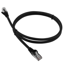 Патч-корд LANMASTER LSZH FTP кат.6, 3.0 м, черный (LAN-PC45/S6-3.0-BK)