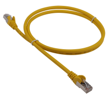 Патч-корд LANMASTER LSZH FTP кат.5e, 1.5 м, желтый (LAN-PC45/S5E-1.5-YL)