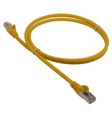 Патч-корд LANMASTER LSZH FTP кат.5e, 1.5 м, желтый (LAN-PC45/S5E-1.5-YL)