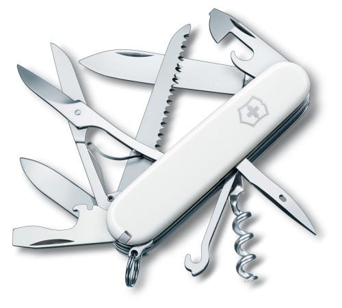 Нож перочинный Victorinox Huntsman (1.3713.7) 91мм 14функц. белый карт.коробка Нож перочинный Victorinox Huntsman (1.3713.7) 91мм 14функц. белый карт.коробка