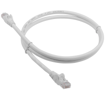 Патч-корд LANMASTER LSZH UTP кат.6, 5.0 м, белый (LAN-PC45/U6-5.0-WH)