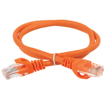 ITK Коммутационный шнур (патч-корд), кат.5Е UTP, 1,5м, оранжевый (PC07-C5EU-1M5)