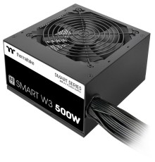 Блок питания ПК Thermaltake Smart W3 500 /Non Modular/Non Light/Full Range/Analog/80 Plus/EU/Non JP CAP/All Flat Cables/ATX 3.1