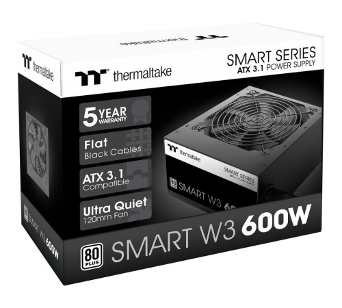 Блок питания ПК Thermaltake Smart W3 600