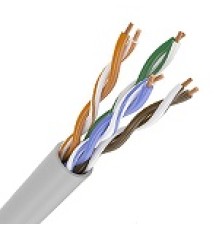ITK Коммутационный шнур (патч-корд), кат.5Е UTP, 2м, серый (PC01-C5EU-2M)