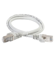ITK Коммутационный шнур (патч-корд), кат.5Е FTP, LSZH, 3м, серый (PC01-C5EFL-3M)