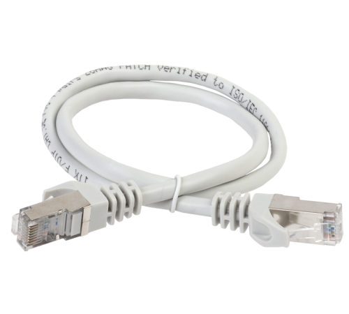 ITK Коммутационный шнур (патч-корд), кат.5Е FTP, LSZH, 3м, серый (PC01-C5EFL-3M) ITK Коммутационный шнур (патч-корд), кат.5Е FTP, LSZH, 3м, серый (PC01-C5EFL-3M)