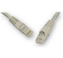 ITK Коммутационный шнур (патч-корд), кат.6 UTP, 1м, серый (PC01-C6U-1M)