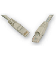 ITK Коммутационный шнур (патч-корд), кат.6 UTP, 1м, серый (PC01-C6U-1M)