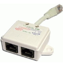 Y-адаптер, 1 телефонный и 1 компьютерный порт (TWT-Y-E2-U2)