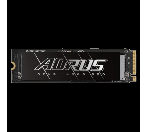 Твердотельный накопитель SSD Gigabyte 4TB M.2 2280 AORUS Gen5 14000 AG514K4TB PCI-Express 5.0x4, NVMe 2.0, 3D TLC NAND, Phison PS5026-E26