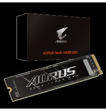 Твердотельный накопитель SSD Gigabyte 4TB M.2 2280 AORUS Gen5 14000 AG514K4TB PCI-Express 5.0x4, NVMe 2.0, 3D TLC NAND, Phison PS5026-E26