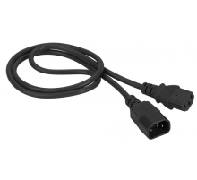 Шнур питания C13-C14, 3х0.75, 220В, 10А, черный, 7 метров (LAN-PP13/14-7.0-BK)