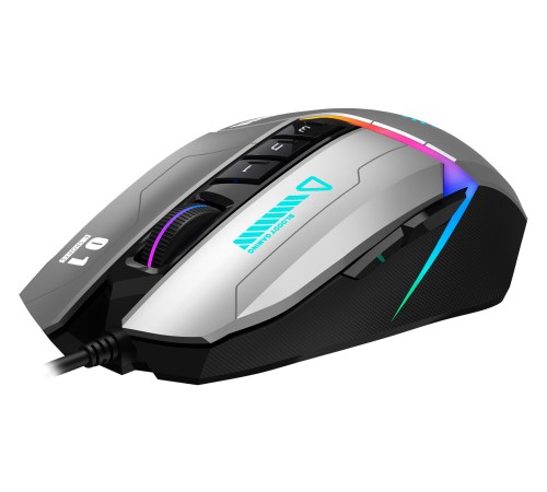 Мышь A4Tech Bloody W60 Max Gun серый/черный оптическая (10000dpi) USB (10but)