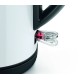 Чайник электрический Bosch TWK3P421 1.7л. 2400Вт белый/черный (корпус: нержавеющая сталь)