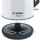 Чайник электрический Bosch TWK3P421 1.7л. 2400Вт белый/черный (корпус: нержавеющая сталь)