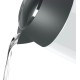Чайник электрический Bosch TWK3P421 1.7л. 2400Вт белый/черный (корпус: нержавеющая сталь)
