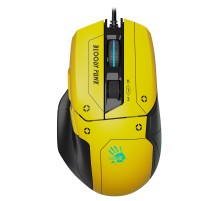Мышь A4Tech Bloody W70 Max Punk желтый/черный оптическая (10000dpi) USB (11but)