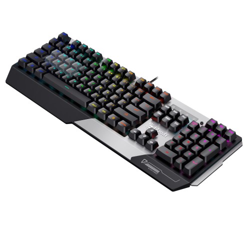 Клавиатура A4Tech Bloody B865N механическая серый USB for gamer LED