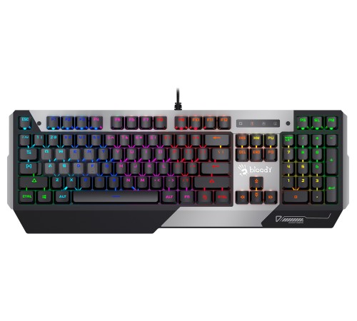 Клавиатура A4Tech Bloody B865R механическая серый USB for gamer LED Клавиатура A4Tech Bloody B865R механическая серый USB for gamer LED