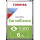 Жесткий диск SATA 6TB 5400RPM 6GB/S 128MB HDWT860UZSVA TOSHIBA