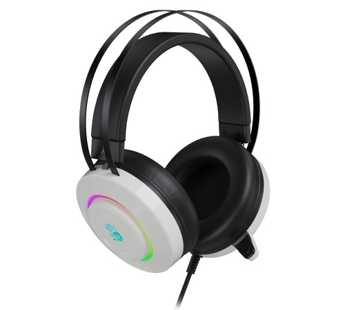 Наушники с микрофоном A4Tech Bloody G521 белый 2.3м мониторные оголовье (G521 (WHITE)) Наушники с микрофоном A4Tech Bloody G521 белый 2.3м мониторные оголовье (G521 (WHITE))