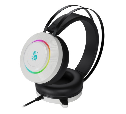 Наушники с микрофоном A4Tech Bloody G521 белый 2.3м мониторные оголовье (G521 (WHITE)) Наушники с микрофоном A4Tech Bloody G521 белый 2.3м мониторные оголовье (G521 (WHITE))