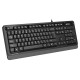 Клавиатура A4Tech Fstyler FKS10 черный/серый USB