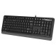 Клавиатура A4Tech Fstyler FKS10 черный/серый USB
