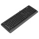 Клавиатура A4Tech Fstyler FKS10 черный/серый USB
