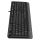 Клавиатура A4Tech Fstyler FKS10 черный/серый USB