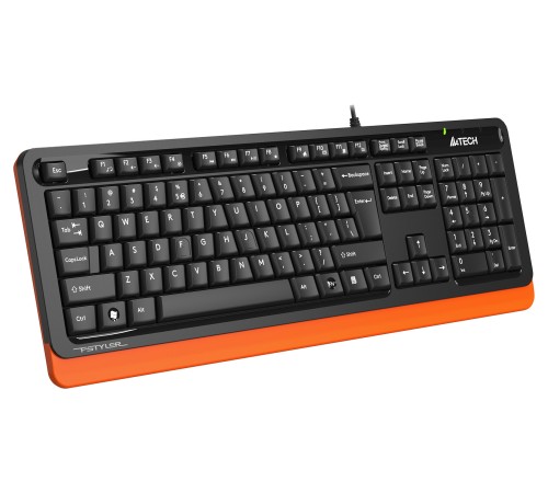 Клавиатура A4Tech Fstyler FKS10 черный/оранжевый USB Клавиатура A4Tech Fstyler FKS10 черный/оранжевый USB