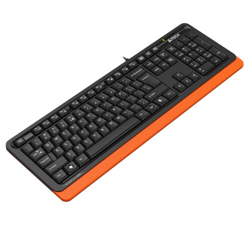 Клавиатура A4Tech Fstyler FKS10 черный/оранжевый USB Клавиатура A4Tech Fstyler FKS10 черный/оранжевый USB