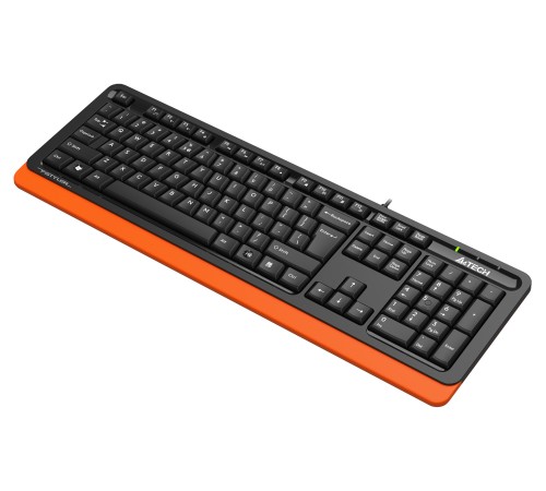 Клавиатура A4Tech Fstyler FKS10 черный/оранжевый USB Клавиатура A4Tech Fstyler FKS10 черный/оранжевый USB