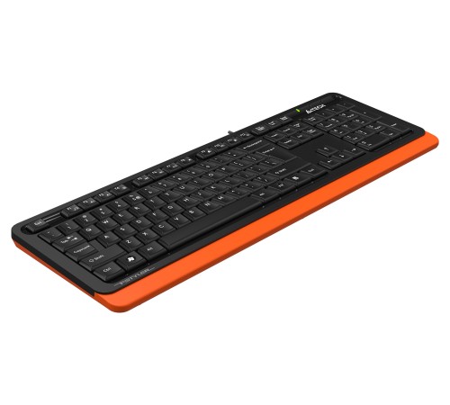 Клавиатура A4Tech Fstyler FKS10 черный/оранжевый USB Клавиатура A4Tech Fstyler FKS10 черный/оранжевый USB