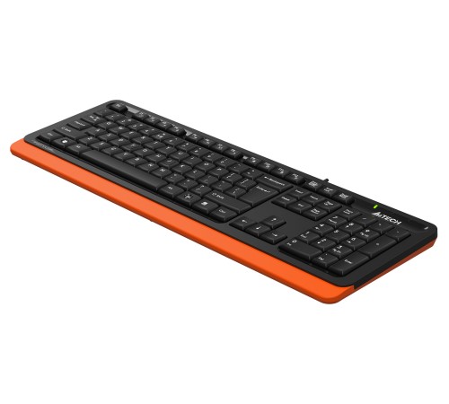 Клавиатура A4Tech Fstyler FKS10 черный/оранжевый USB Клавиатура A4Tech Fstyler FKS10 черный/оранжевый USB