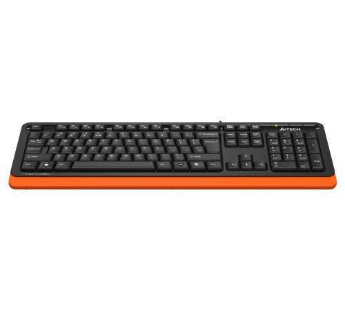 Клавиатура A4Tech Fstyler FKS10 черный/оранжевый USB Клавиатура A4Tech Fstyler FKS10 черный/оранжевый USB