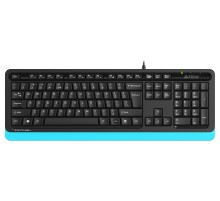 Клавиатура A4Tech Fstyler FKS10 черный/синий USB