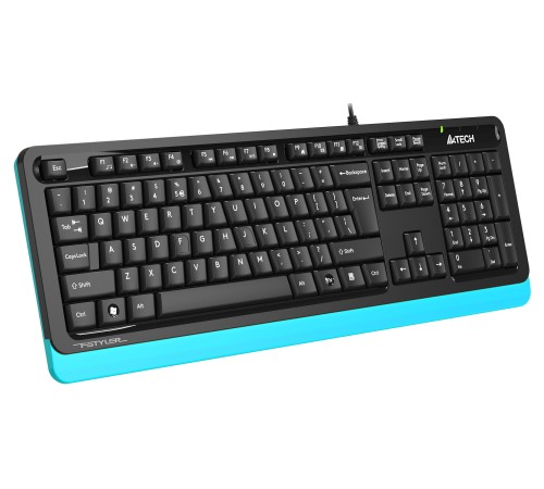 Клавиатура A4Tech Fstyler FKS10 черный/синий USB Клавиатура A4Tech Fstyler FKS10 черный/синий USB
