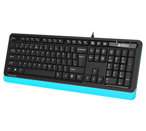 Клавиатура A4Tech Fstyler FKS10 черный/синий USB Клавиатура A4Tech Fstyler FKS10 черный/синий USB