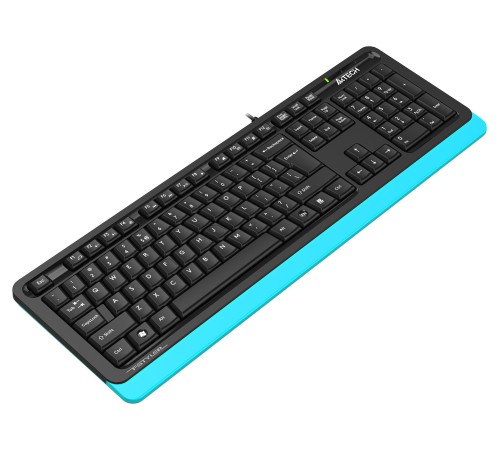 Клавиатура A4Tech Fstyler FKS10 черный/синий USB Клавиатура A4Tech Fstyler FKS10 черный/синий USB