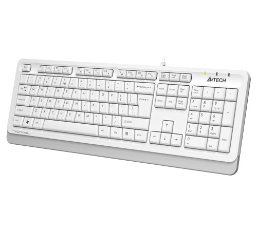 Клавиатура A4Tech Fstyler FKS10 белый/серый USB Клавиатура A4Tech Fstyler FKS10 белый/серый USB